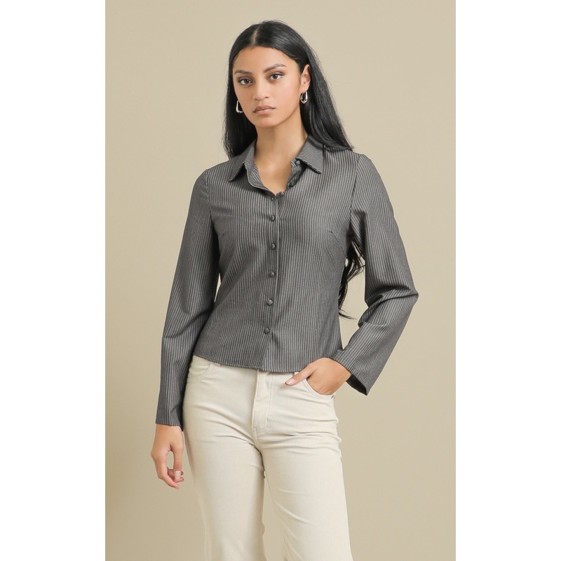 Tailored Pinstripe Shirt