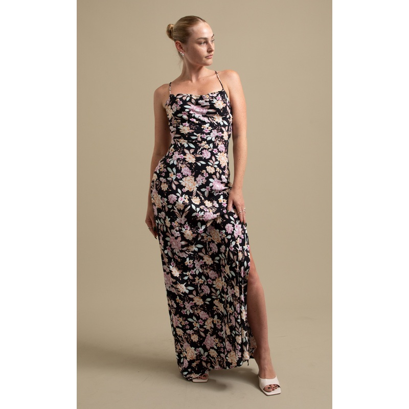 Ptd Poplin Bias Slip Maxi