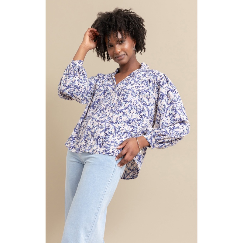 CDC Ruffle Collar Shirt