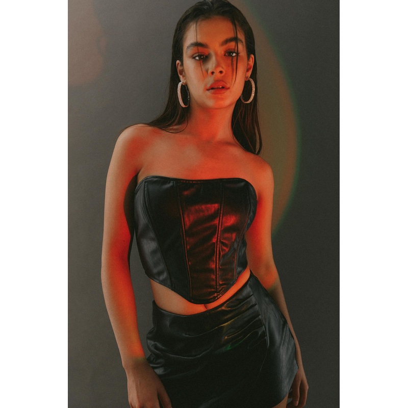 Hannalore Corset Top Black