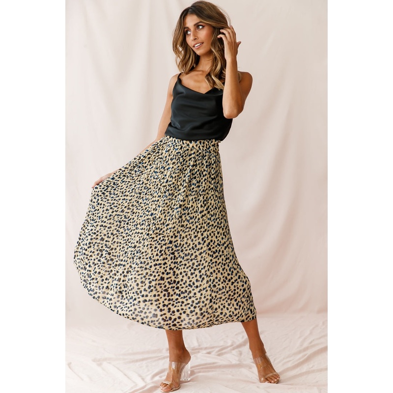 Xanadu Cowl Neck Cami Top Black
