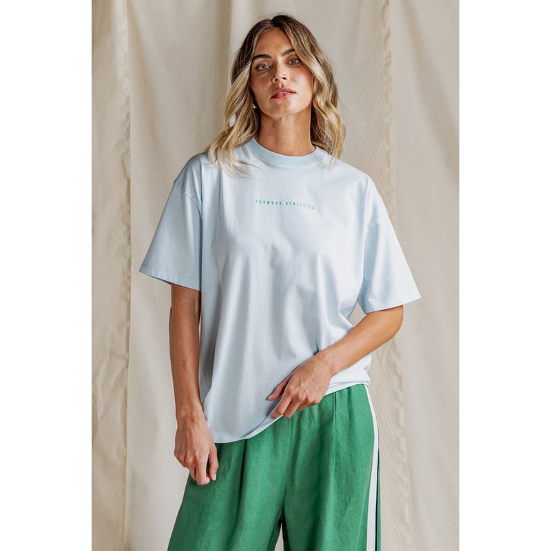Captain Light Blue Oversized Tee