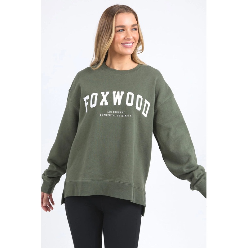 Interval Khaki Print Crew
