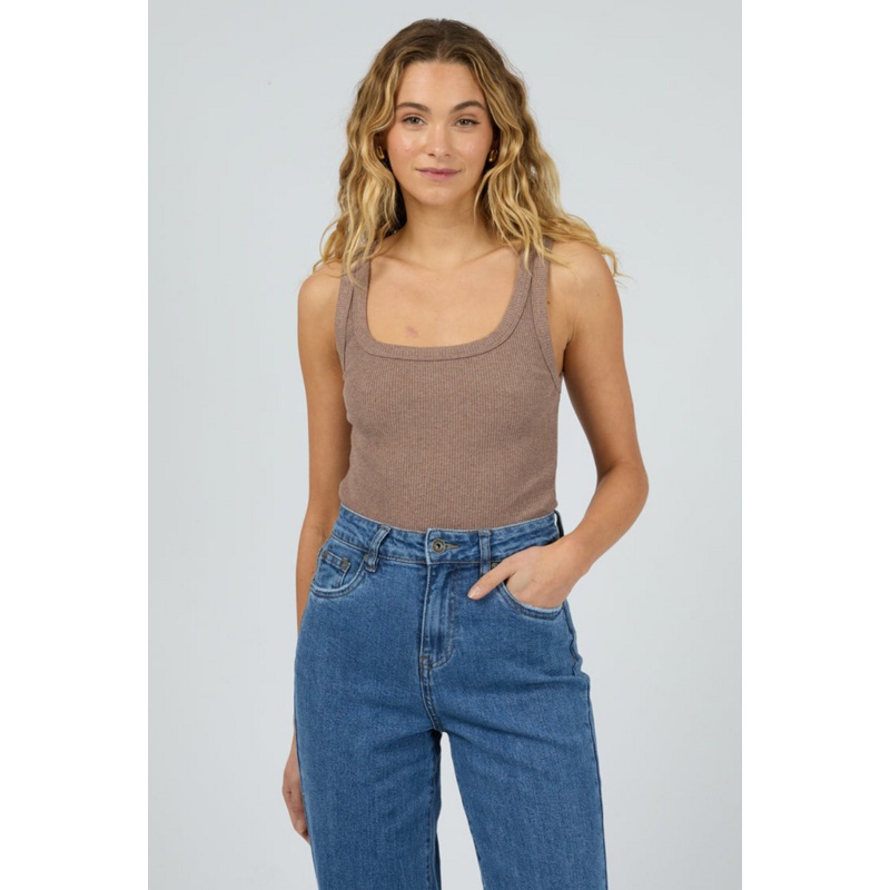 Mia Brown Basic Tank