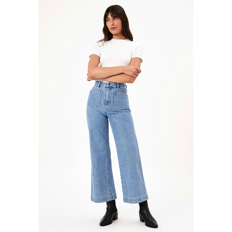 Sailor Lily Blue Long Denim Jean