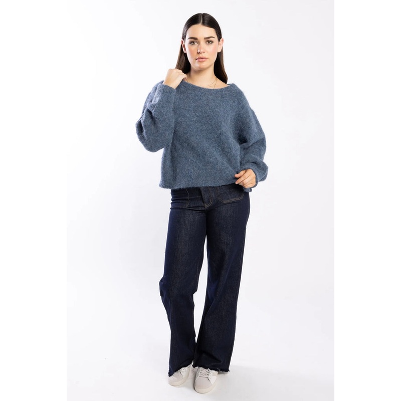 Lottie Force Marle Alpaca Blend Crew Jumper