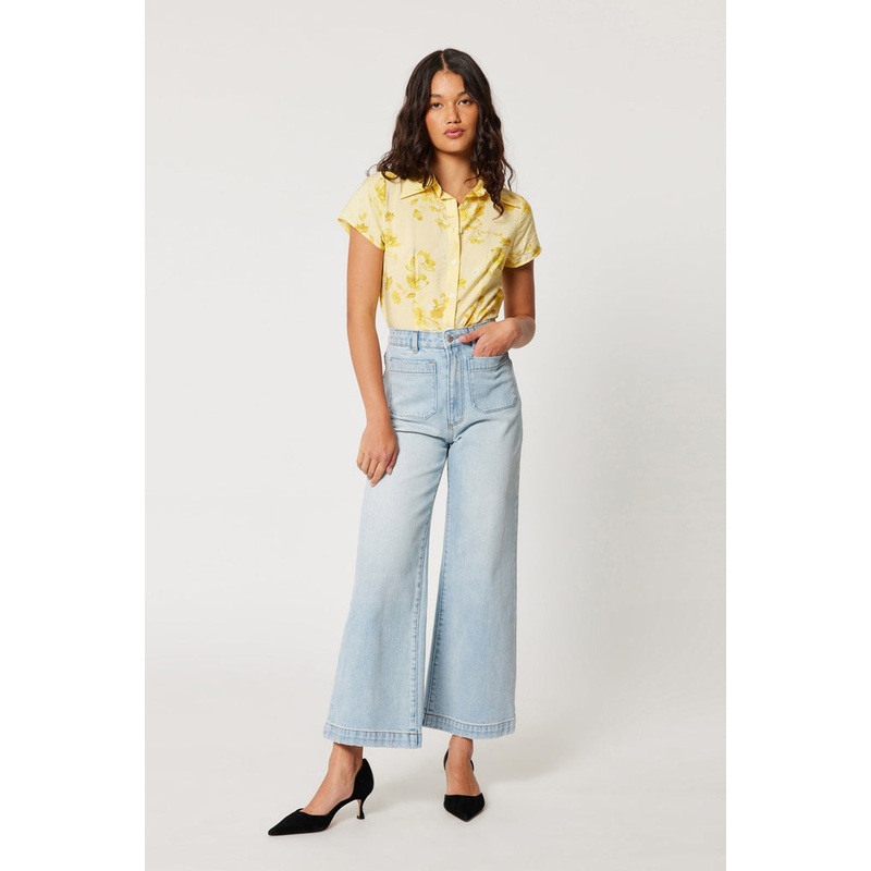 Sailor Light Vintage Blue Front Pocket Denim Jean
