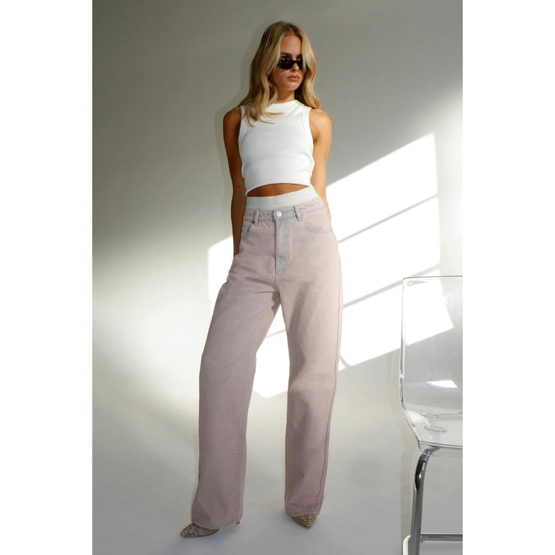 Carrie Dirty Pink Washed Jean