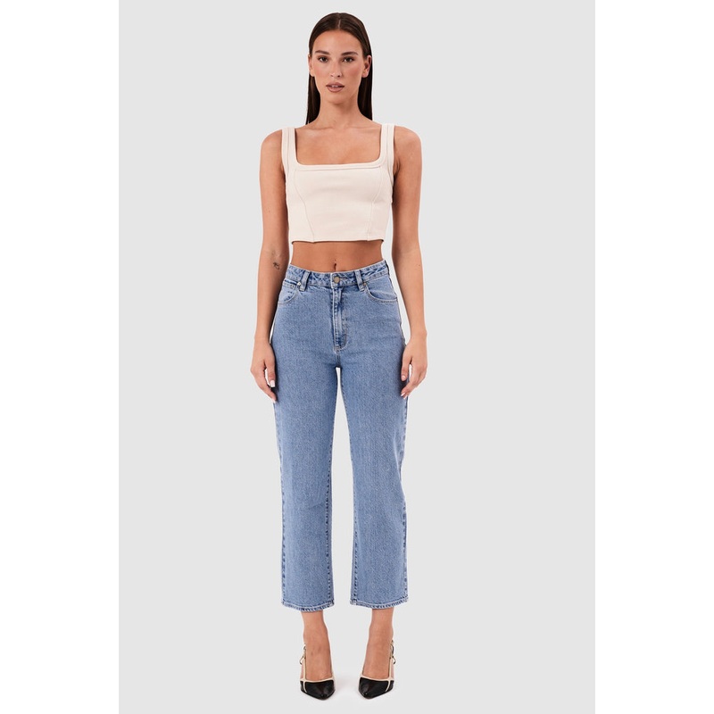 Venice Light Blue Ema Straight Denim Jean