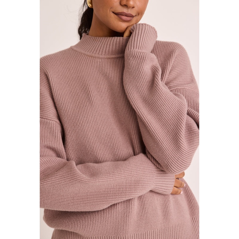 Snowfall Pumice Knit Jumper