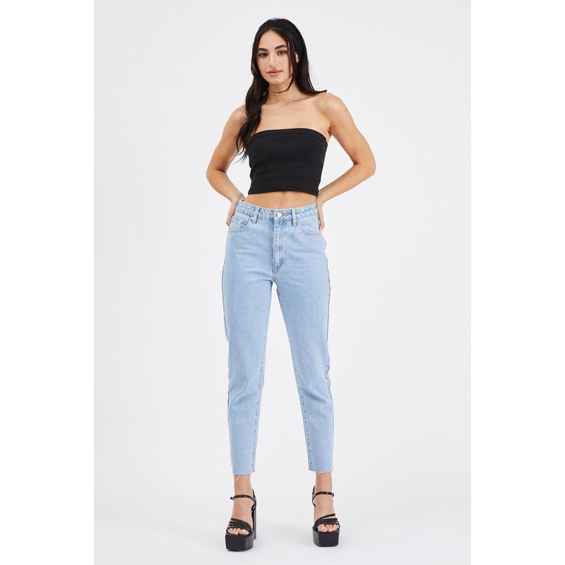 94 High Slim Walk Away Pale Blue Denim Jean