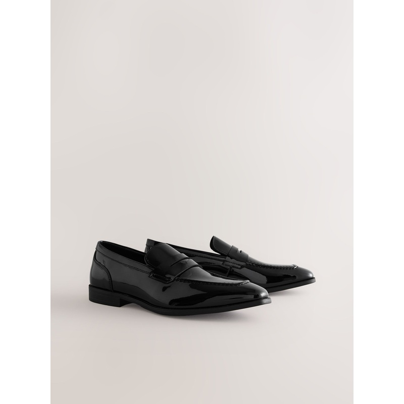 Black Patent Loafers