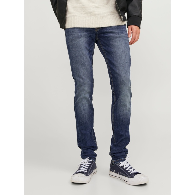 JACK & JONES Blue Liam Skinny Fit Jeans