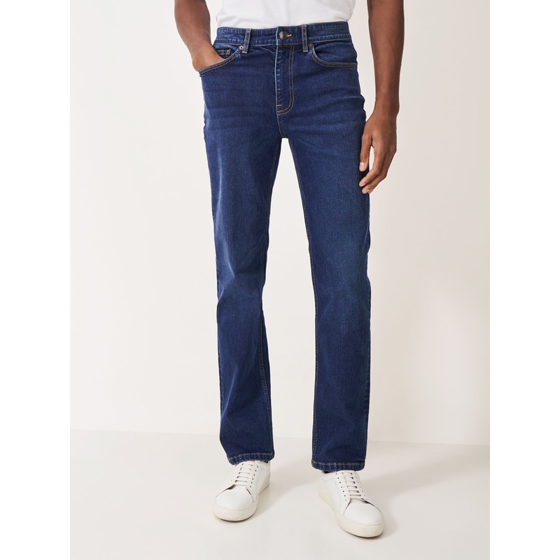Crew Clothing Light Blue Parker Straight Jeans