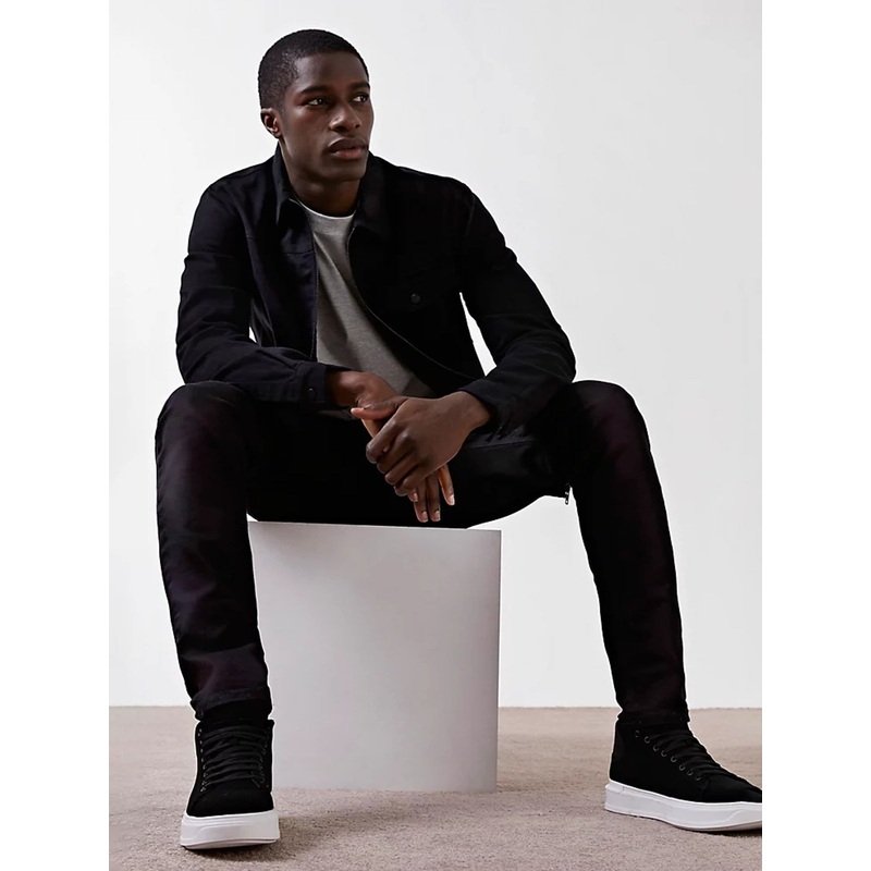 River Island Black Slim Fit Seth Jeans
