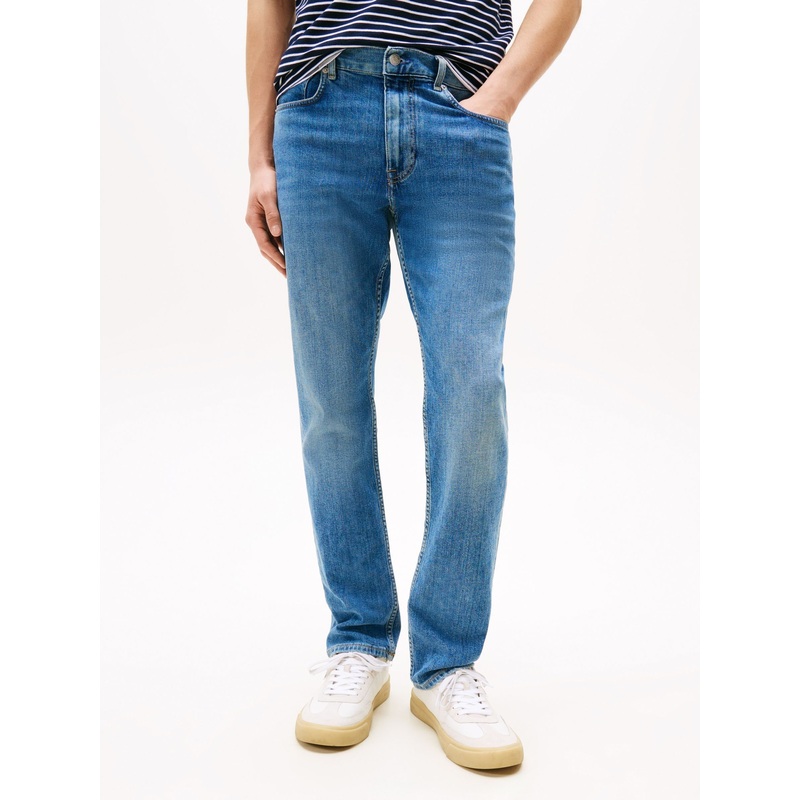 Tommy Hilfiger Blue Light Core Harlem Tapered Leg Jeans