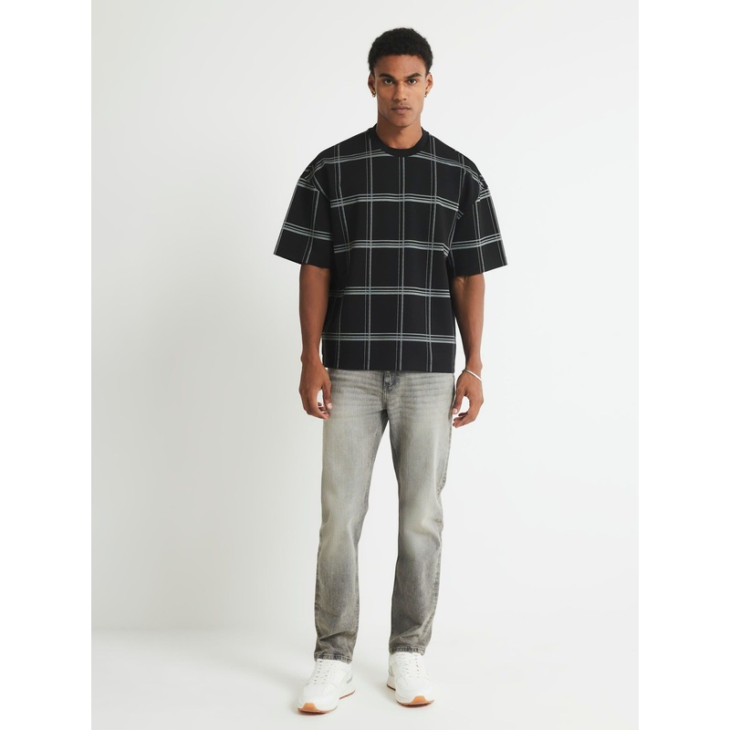 River Island Grey Slim Fit Stretch Jeans