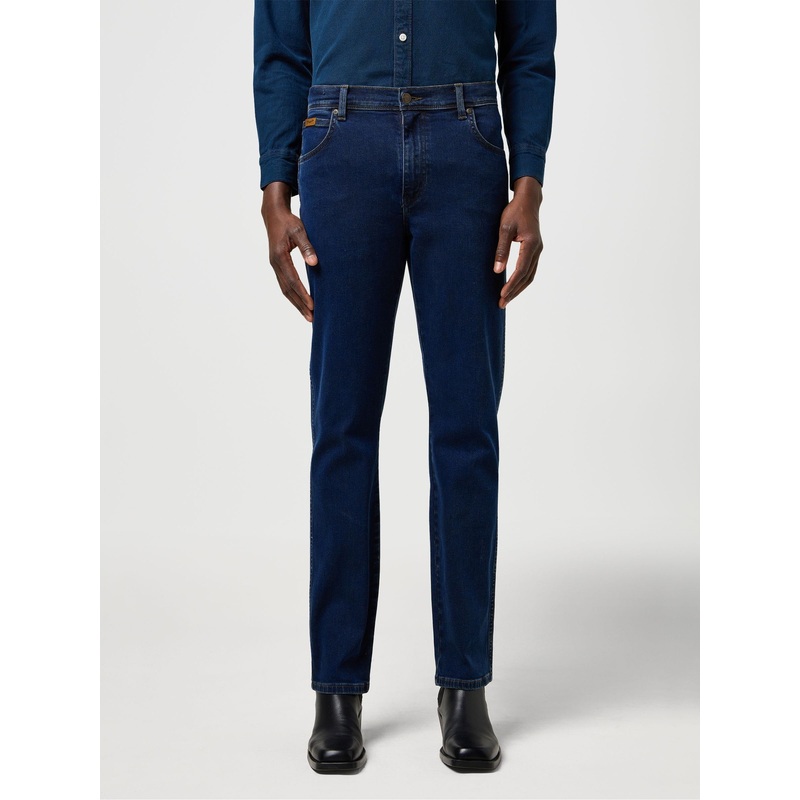 Wrangler Rustic Navy Straight Fit Texas Authentic Jeans