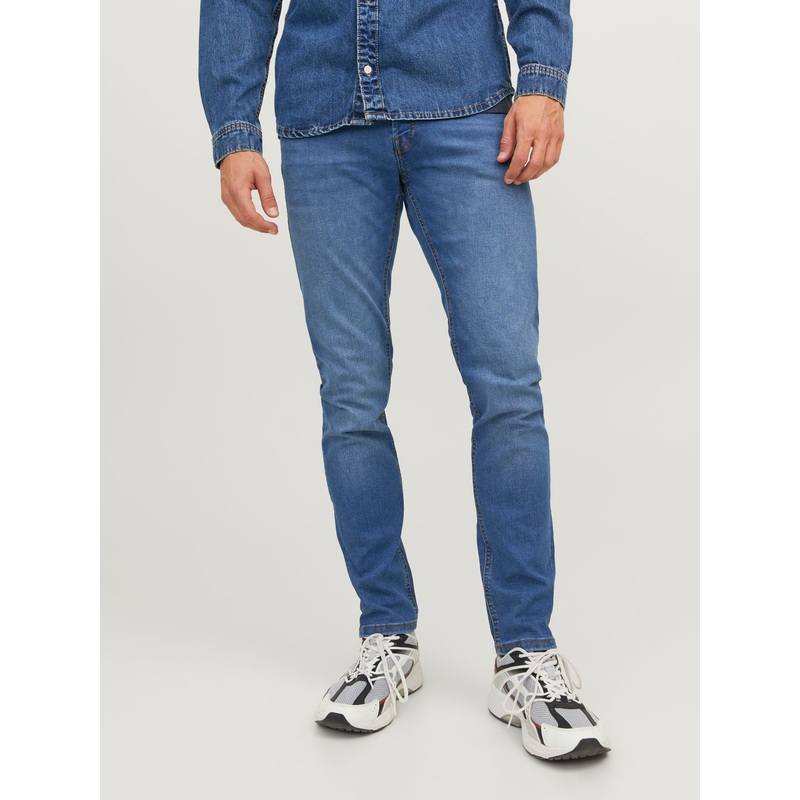 JACK & JONES Light Blue Glenn Slim Fit Jeans