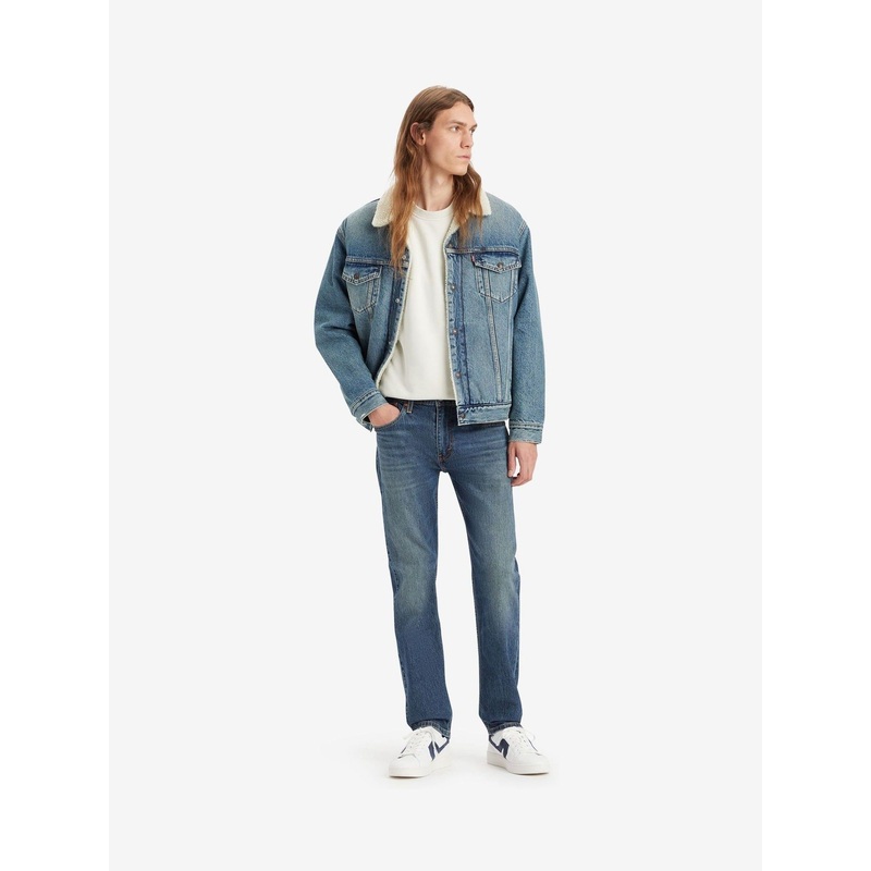 Levi’s Blue 502 Taper Worn In Jeans