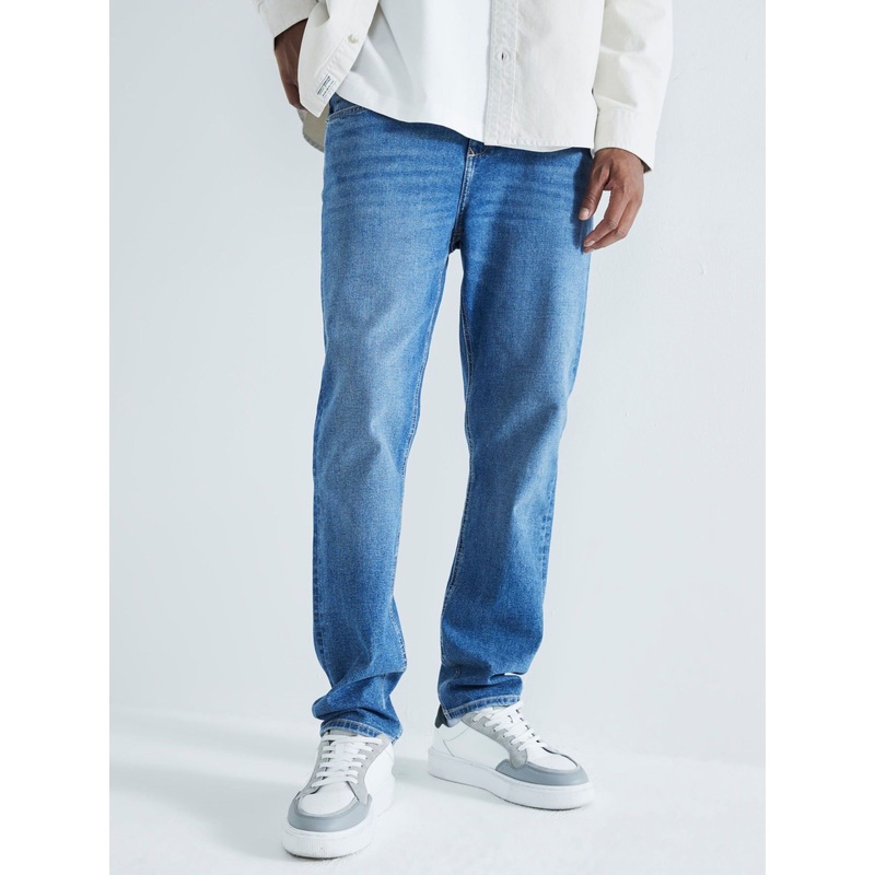 River Island Blue Slim Fit Stretch Jeans