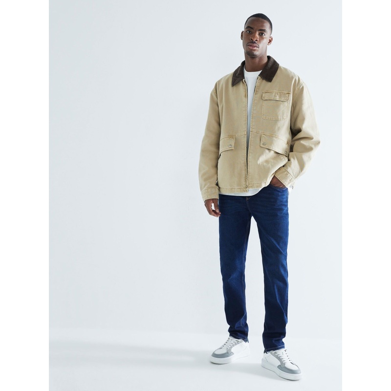 River Island Blue Slim Fit Jeans