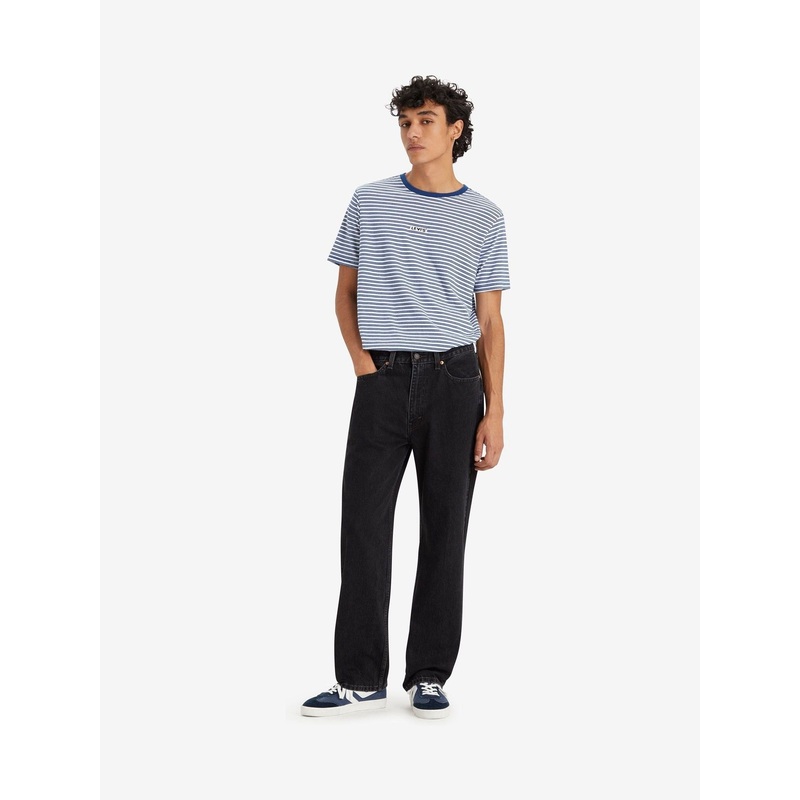 Levi’s Black 565 Loose Straight 100% Cotton Jeans