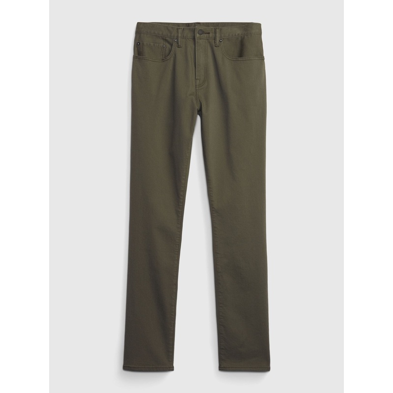 Gap Khaki Green Everyday Slim Fit Jeans