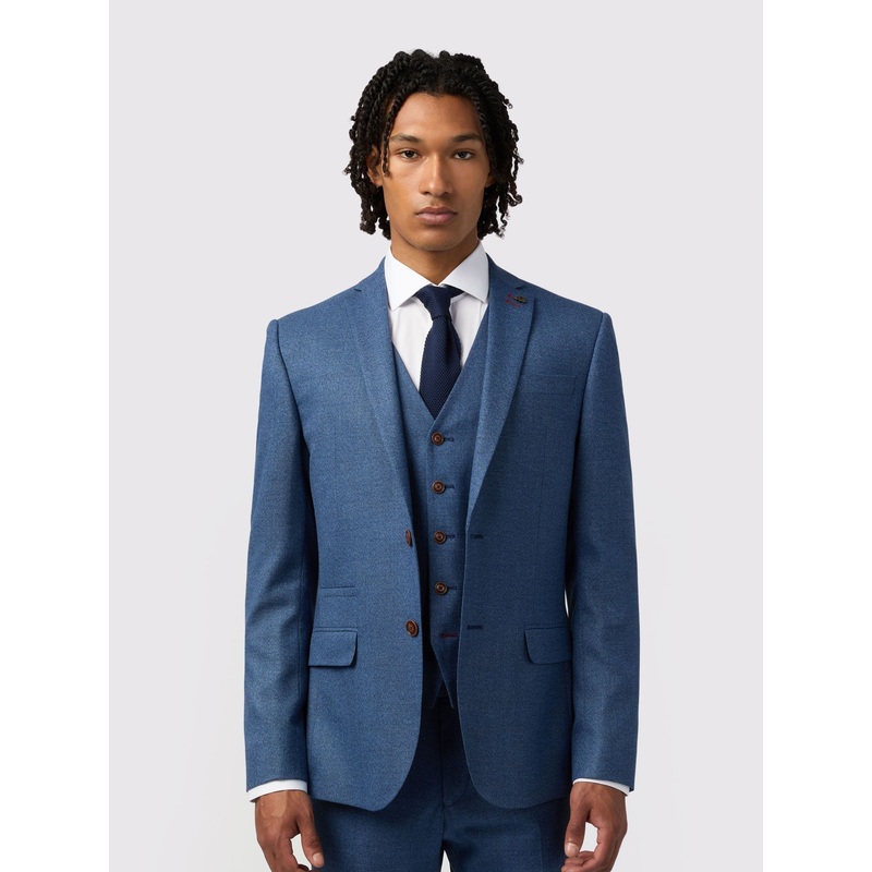 Antique Rogue Blue Blake Texture Jacket