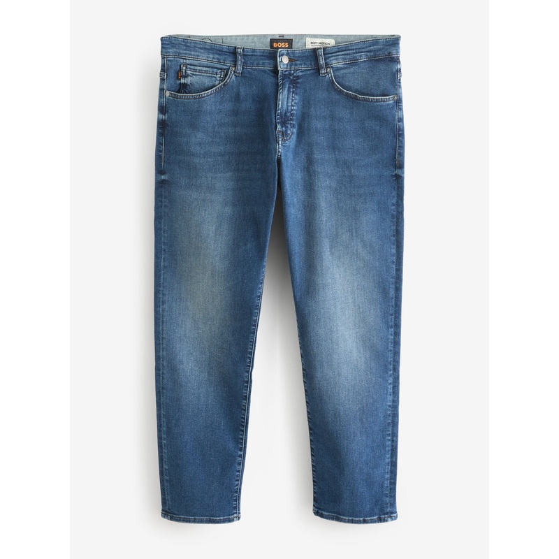BOSS Blue Regular Fit Blue Re.Maine Stretch Denim Jeans