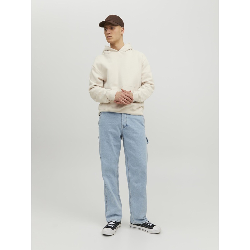 JACK & JONES Blue Eddie Loose Fit Jeans