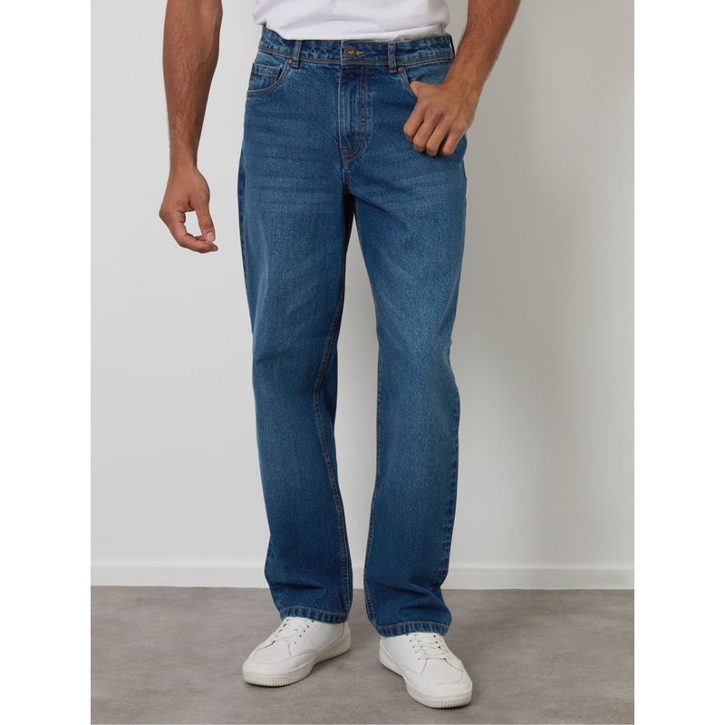 Threadbare Blue Loose Fit Jeans