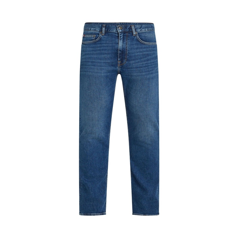 Tommy Hilfiger Blue Bleecker Stretch Cotton Slim Jeans