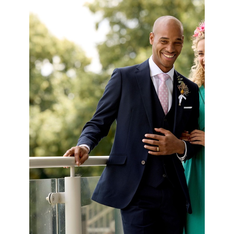 Skopes Dark Navy Blue Tailored Harcourt Suit Jacket