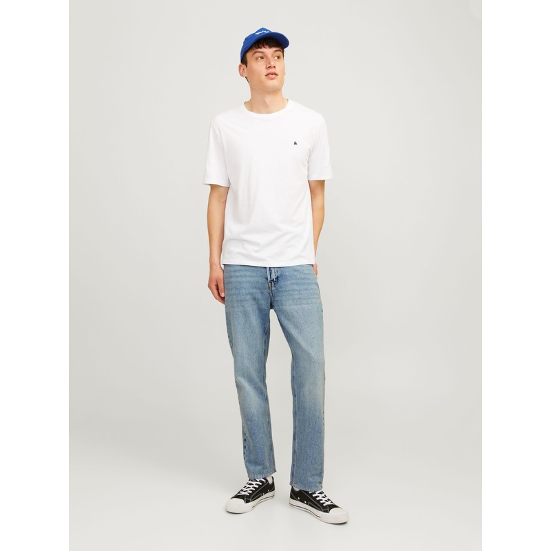 JACK & JONES Light Blue Chrome Relaxed Fit Chris Jeans