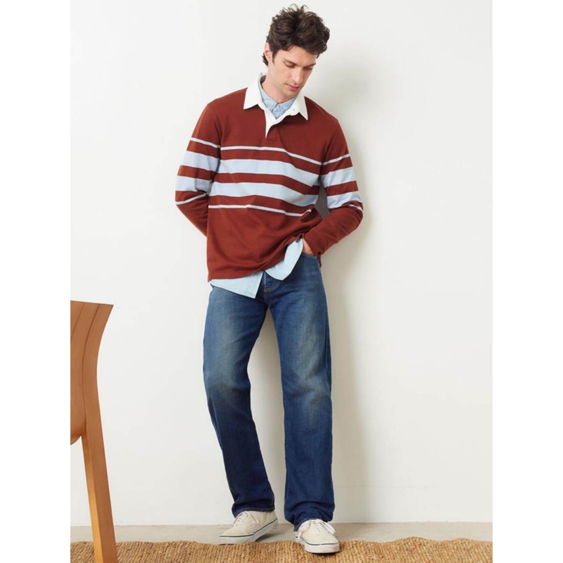 Levi’s Blue Original Fit 501 Worn In Jeans