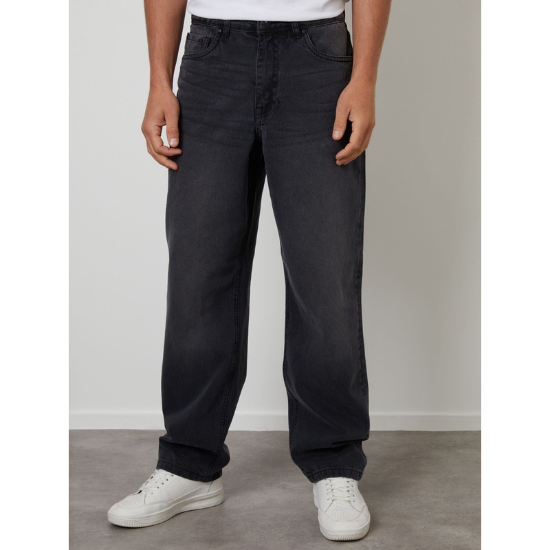 Threadbare Grey Loose Fit Jeans