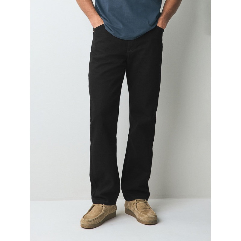 Wrangler Black Original Fit 13MWZ Cowboy Cut 100% Cotton Jeans