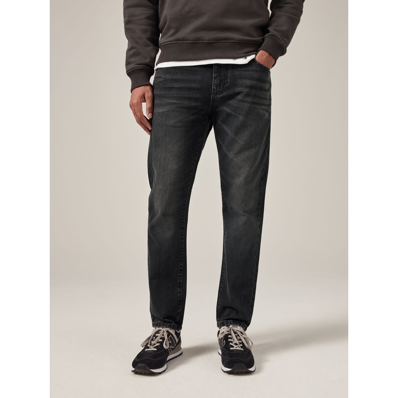 Black Washed Slim Fit 100% Cotton Authentic Jeans