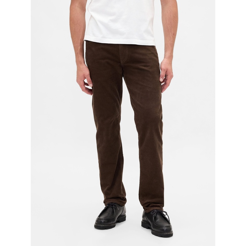 Gap Brown Corduroy Straight Trousers