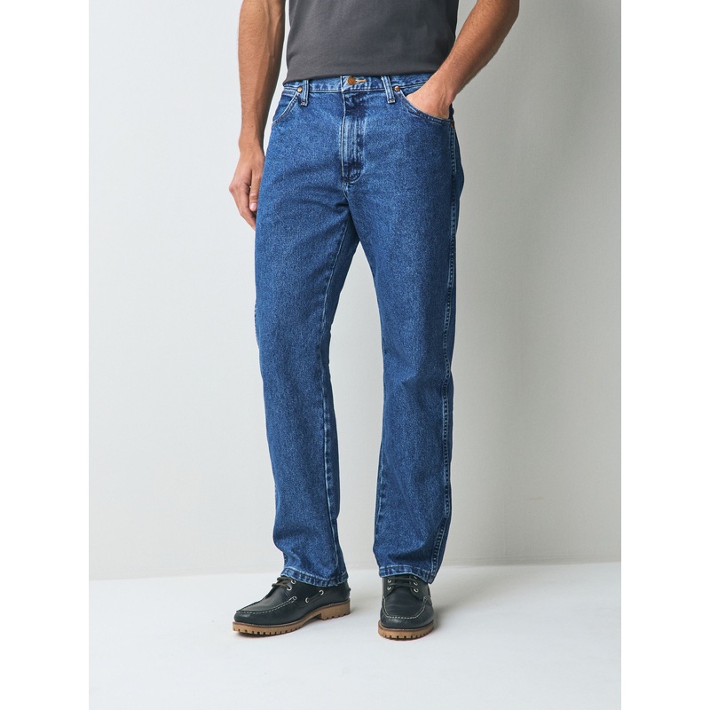 Wrangler Blue Original Fit 13MWZ Cowboy Cut 100% Cotton Jeans