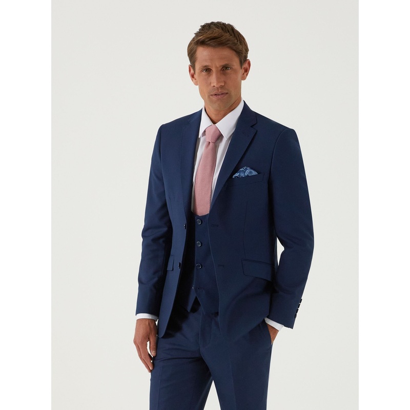 Skopes Blue Slim Fit Milan Suit Jacket