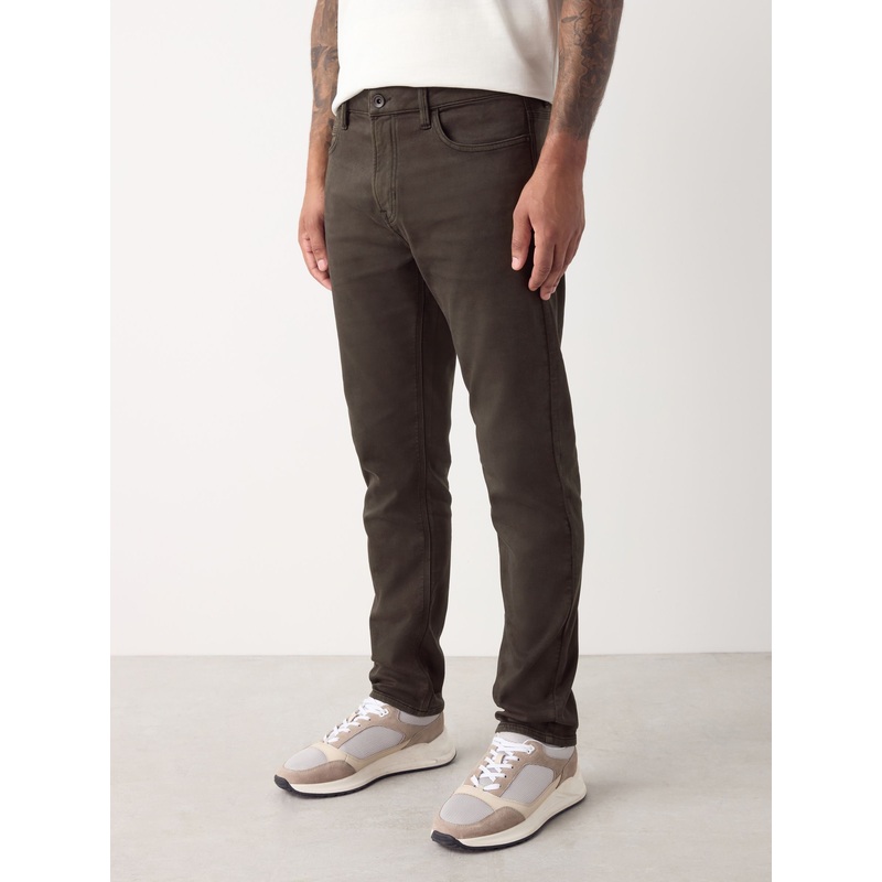 Brown Slim Fit Comfort Stretch Jeans