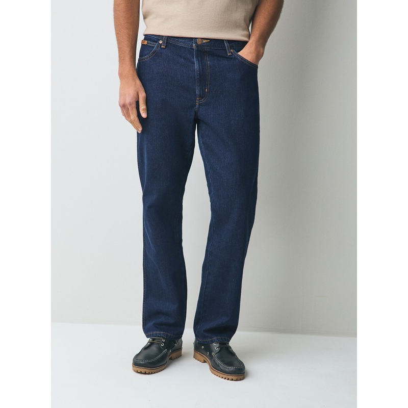 Wrangler Darkstone Straight Fit Texas Authentic Jeans