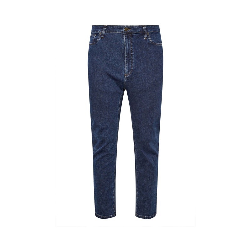 BadRhino Big & Tall Blue Tapered Strech Jeans