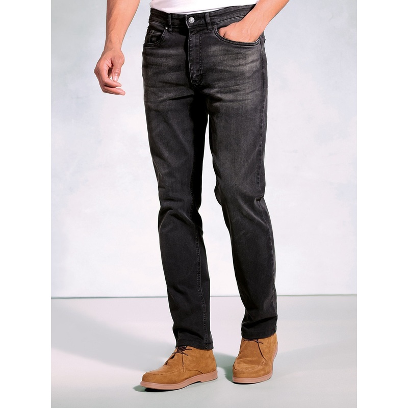 Brook Taverner Grey 5 Pocket Denim Jeans