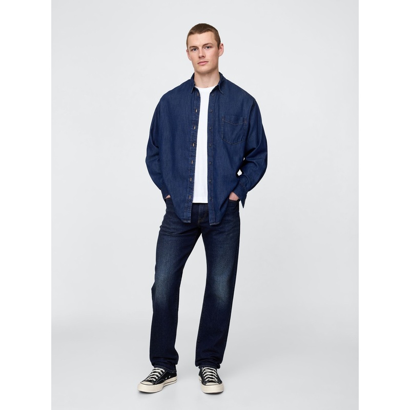 Gap Blue Indigo Straight Jeans