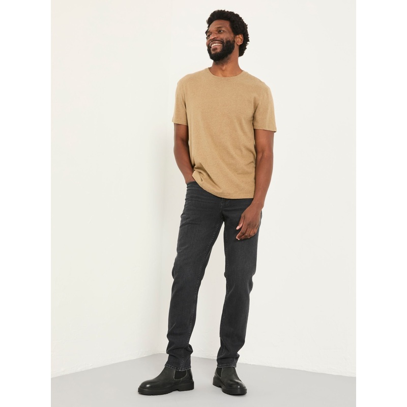 FatFace Washed Black Slim Fit Jeans