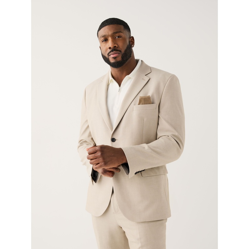 Neutral Muscle Fit Motionflex Stretch Suit Jacket