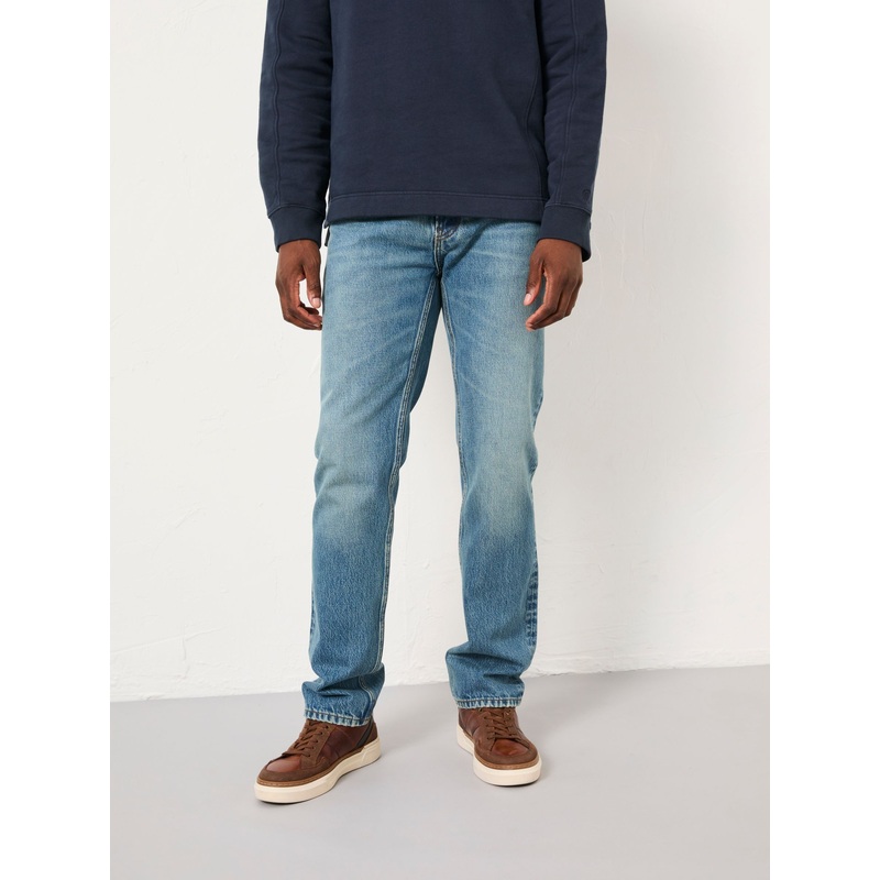 FatFace Denim Blue Tint Straight Fit Jeans